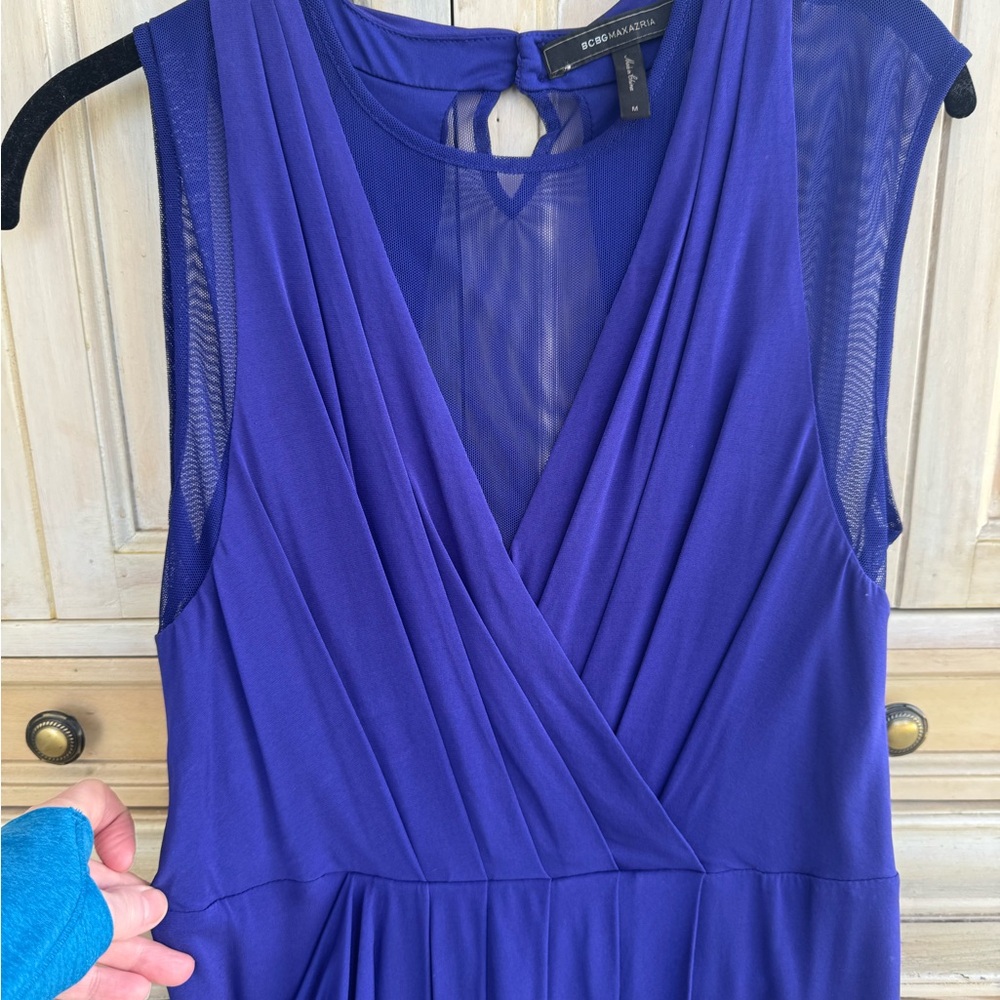 BCBG MAXAZRIA Purple Sleeveless Dress